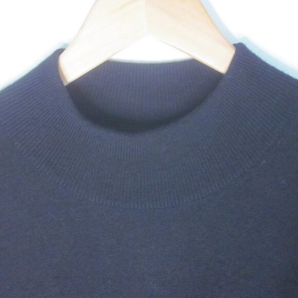C. Reid Men Vintage Size M Black Knit Wool & Cashmere Pullover Sweater 46" Chest - Picture 5 of 10